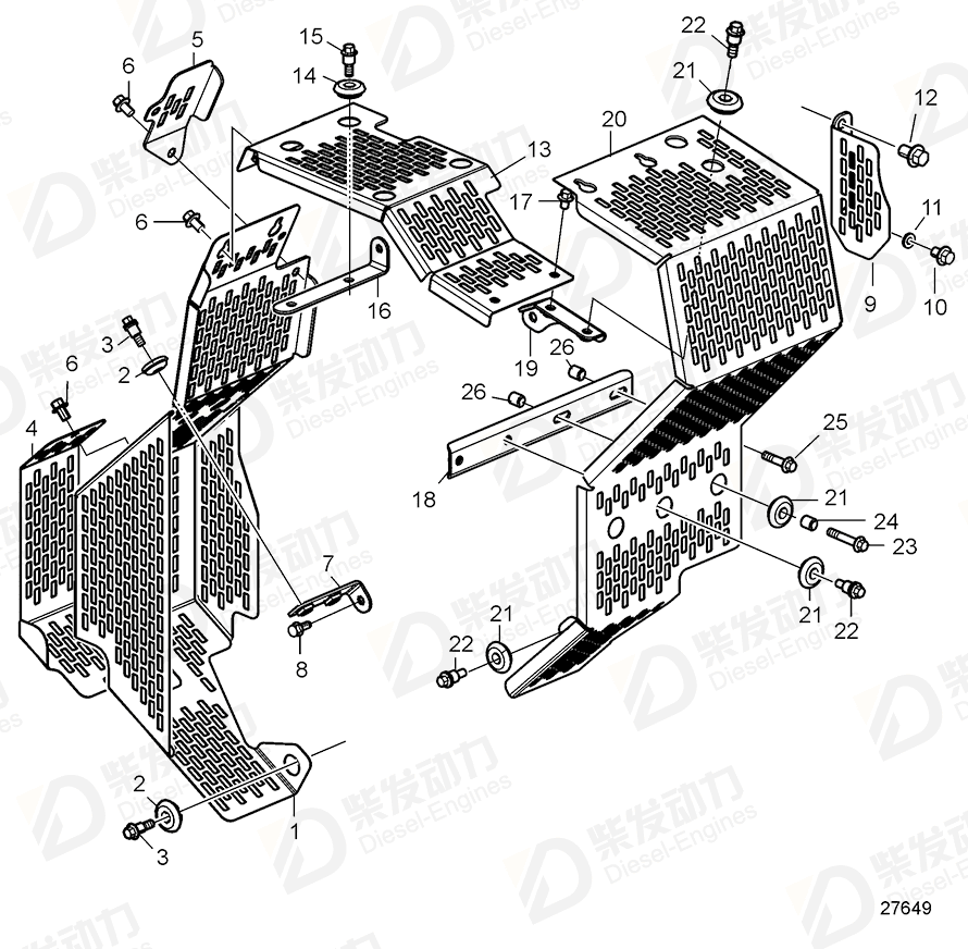 volvo penta Bracket 3819955 Drawing volvo penta Bracket 3819955 Drawing